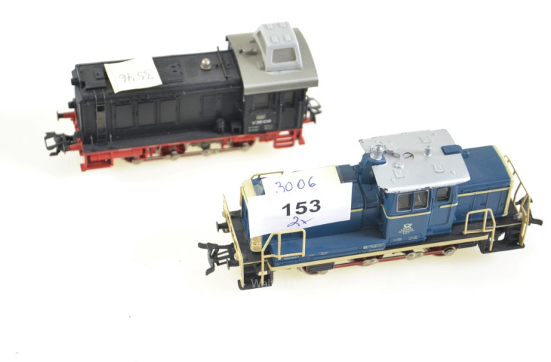 2 Rangier-Diesel-Loks, MÄRKLIN HO