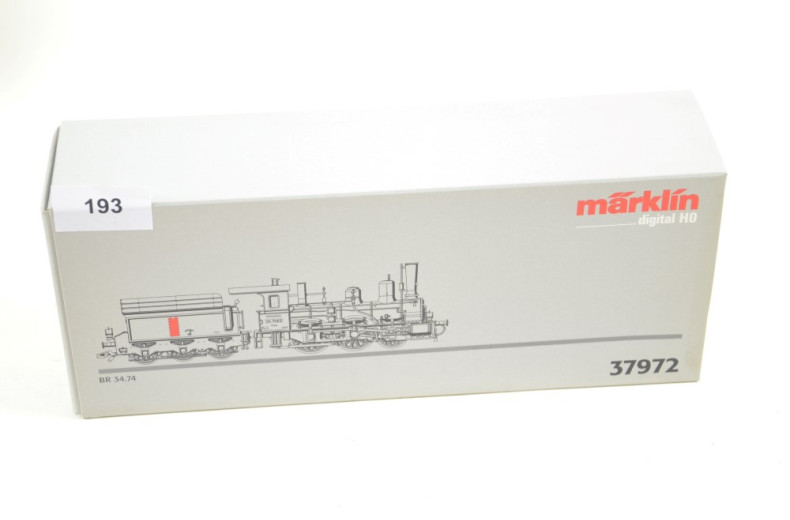 Dampflok mit Tender, MÄRKLIN DIGITAL HO,