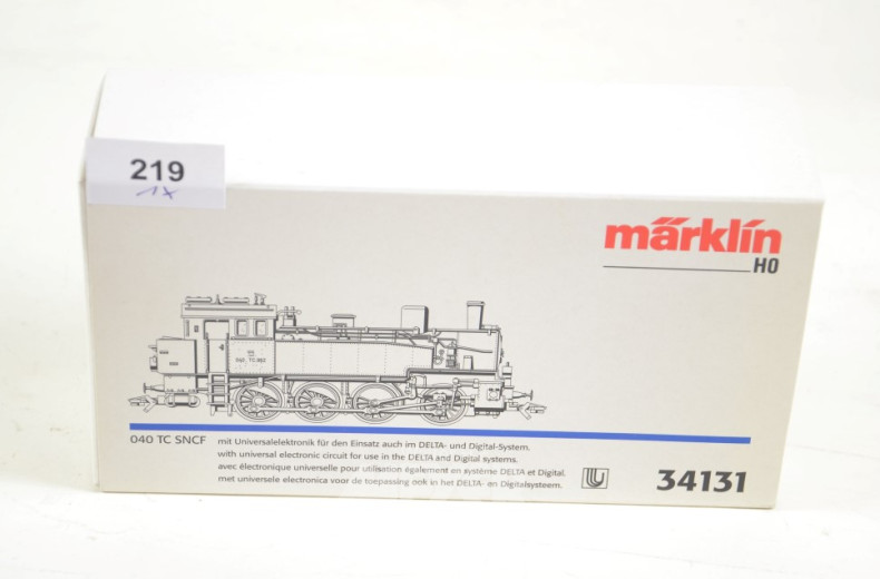 Dampflok, MÄRKLIN, HO, OVP,