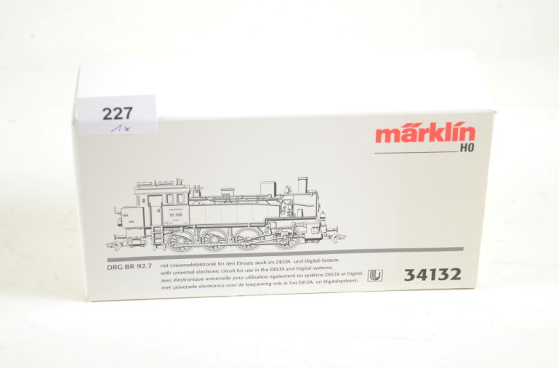 Dampflok, MÄRKLIN, HO, OVP,