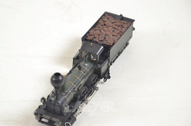 Dampflok mit Tender, MÄRKLIN, HO, OVP,