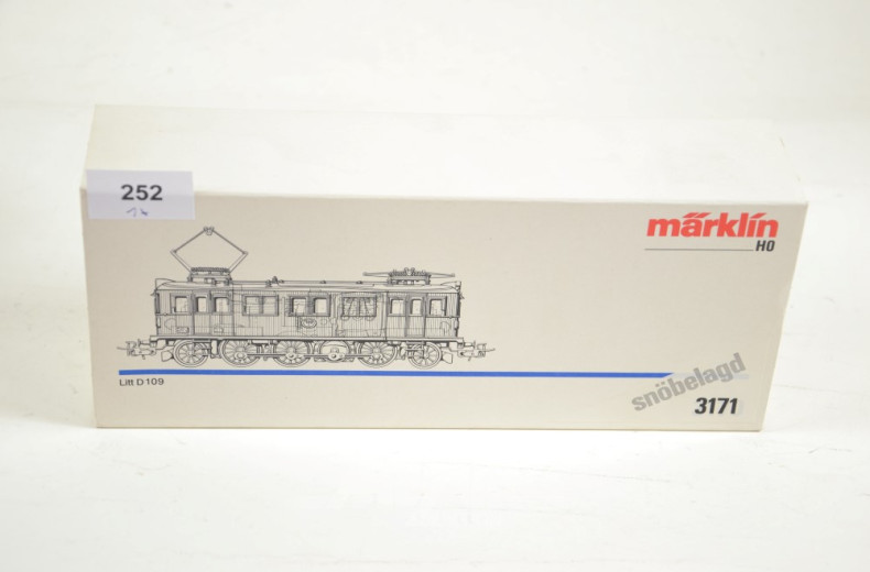 E-Lok, ''beschneit'', MÄRKLIN, HO, OVP,