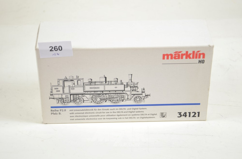 Dampflok, MÄRKLIN, HO, OVP,