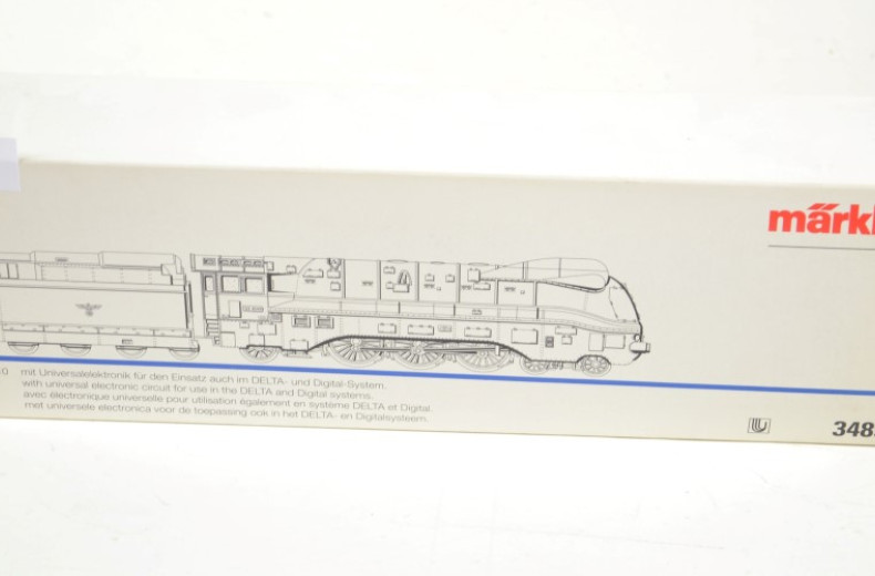 Dampflok mit Tender, MÄRKLIN, HO, OVP,