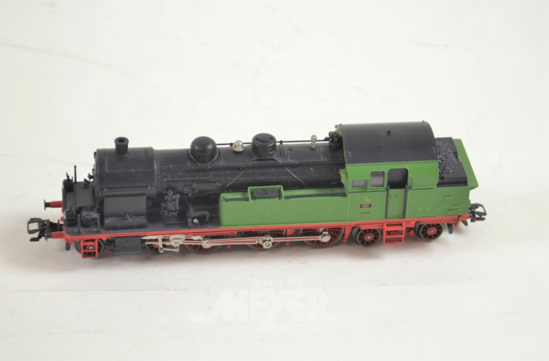 Dampflok mit Tender, MÄRKLIN, HO, OVP,