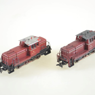 2 Diesel-Loks, 3064 DB 260921-2 260417-1