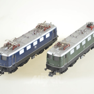 2 E-Loks, 3037, DB E41024