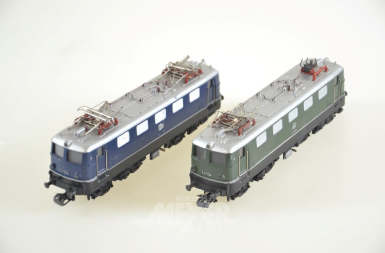 2 E-Loks, 3037, DB E41024