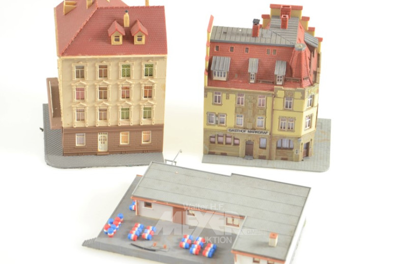 gr. Posten Eisenbahn-Zubehör und Klein-