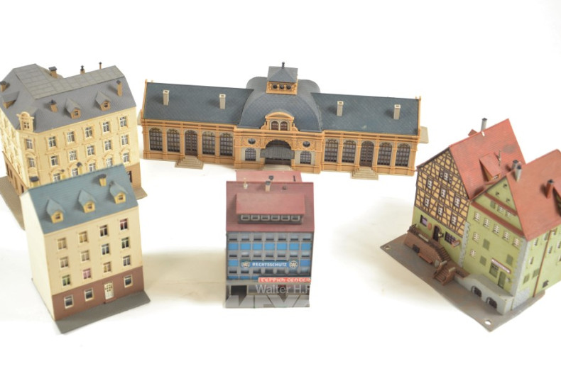 gr. Posten Eisenbahn-Zubehör und Klein-