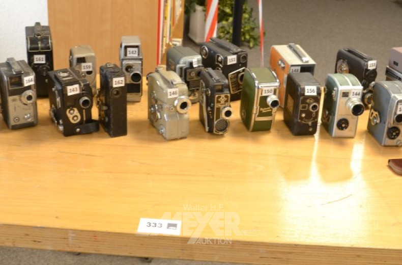 gr. Posten Film-Handkameras,