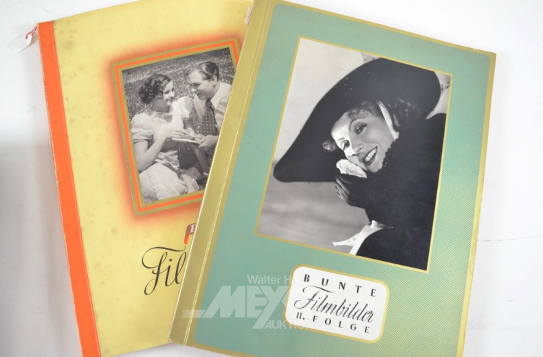 Posten div. Sammelalben, Film- und