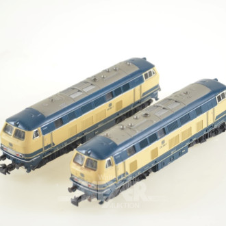 2 Diesel-Loks, DB 216 090-1