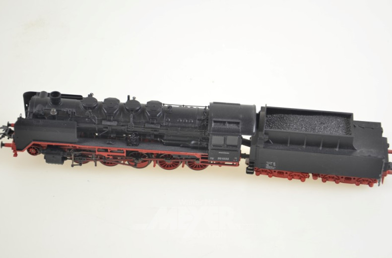 Dampf-Lok mit Tender, 37848