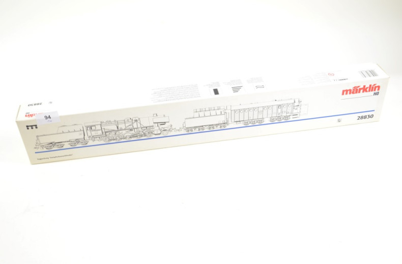 Dampf-Lok mit Tender, Tender extra