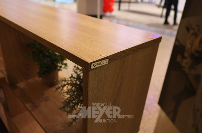 8 Regale/ Raumtrenner VICCO, Buchedekor,