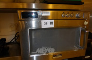Industriemikrowelle, Edelstahl,