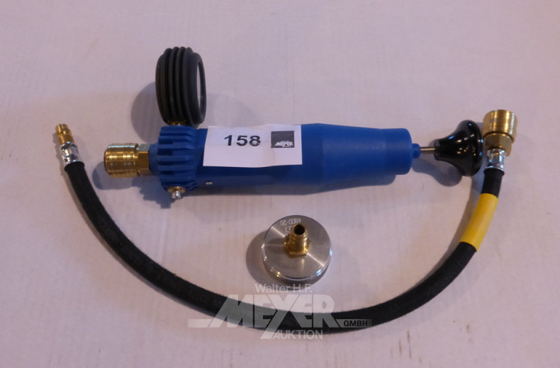 Kühlerabdruck-Pumpe mit Schnellkupplung