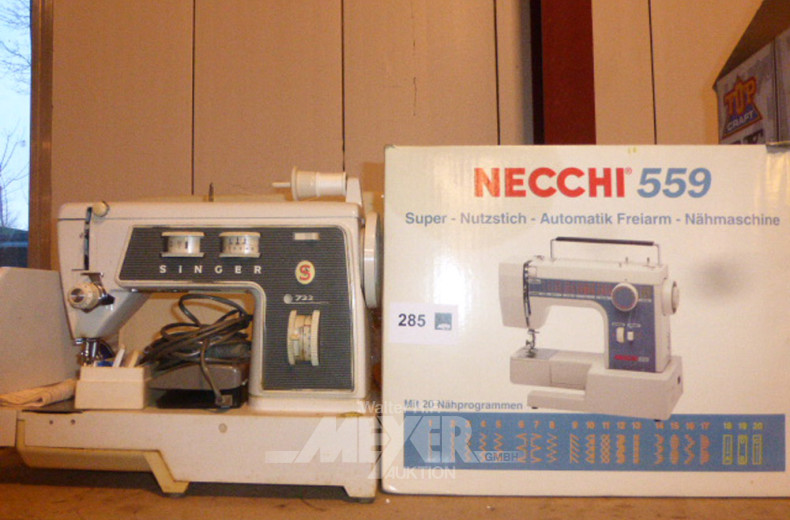 2 Nähmaschinen