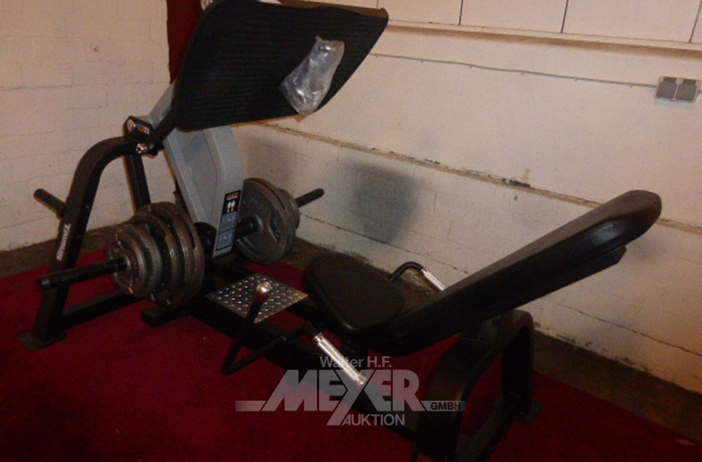 Beinpresse mit div. Gewichten