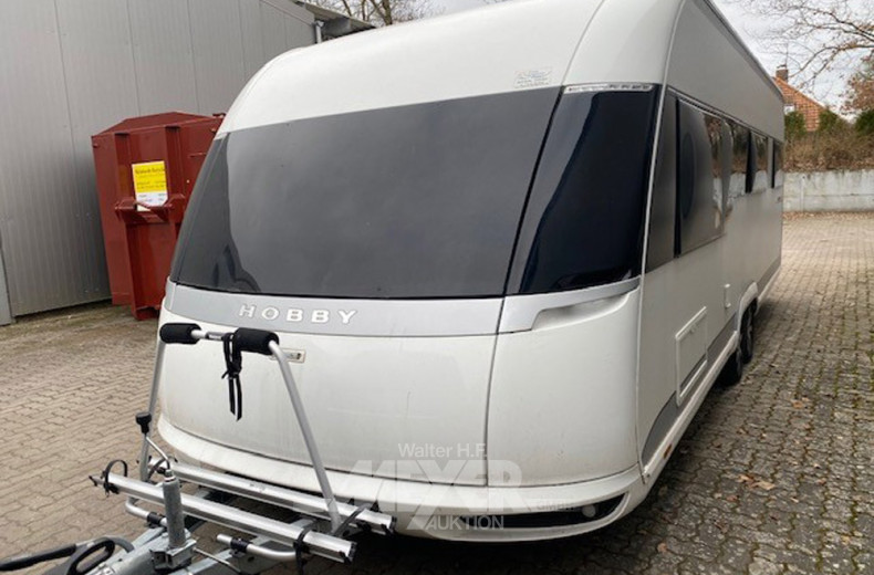 Wohnanhänger, Tandemachse