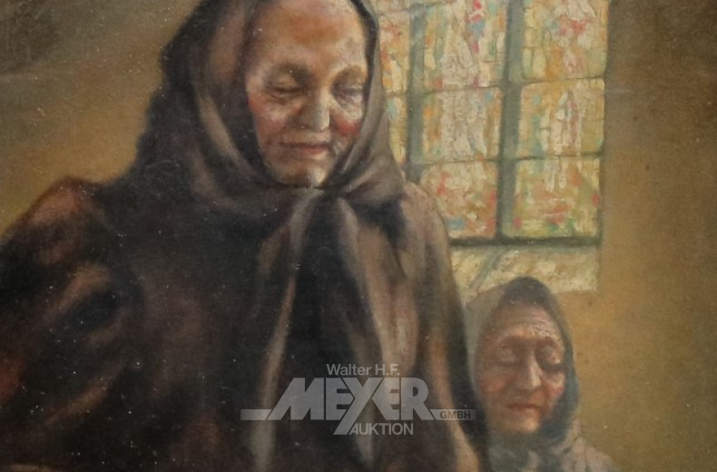 Gemälde ''Betende Frau''