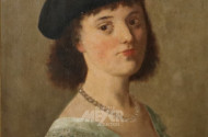 Gemälde ''Portrait einer jungen Dame''