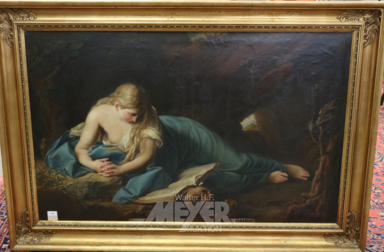 Gemälde ''Die lesende büßende Magdalena''