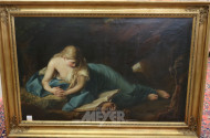 Gemälde ''Die lesende büßende Magdalena''