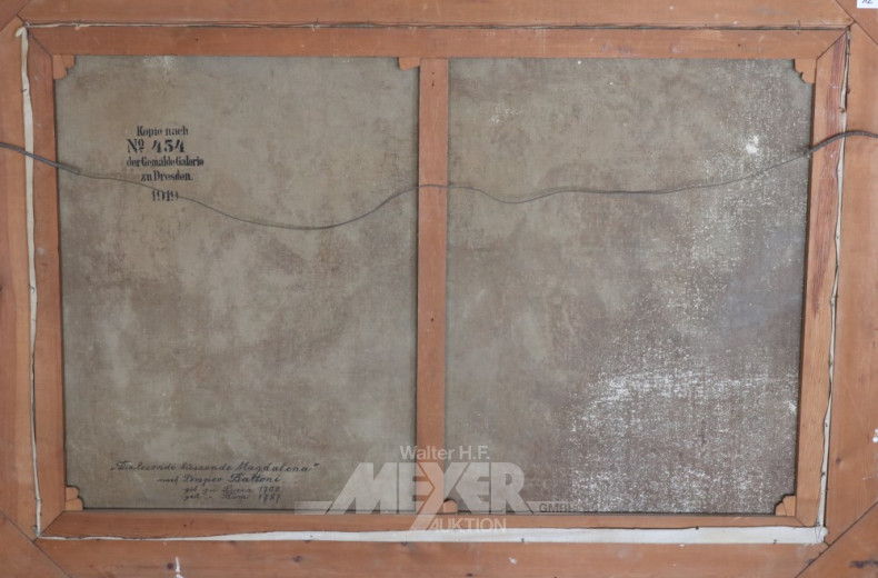 Gemälde ''Die lesende büßende Magdalena''