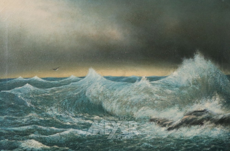 Gemälde ''Brandung''