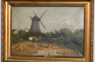 Gemälde ''Windmühle''