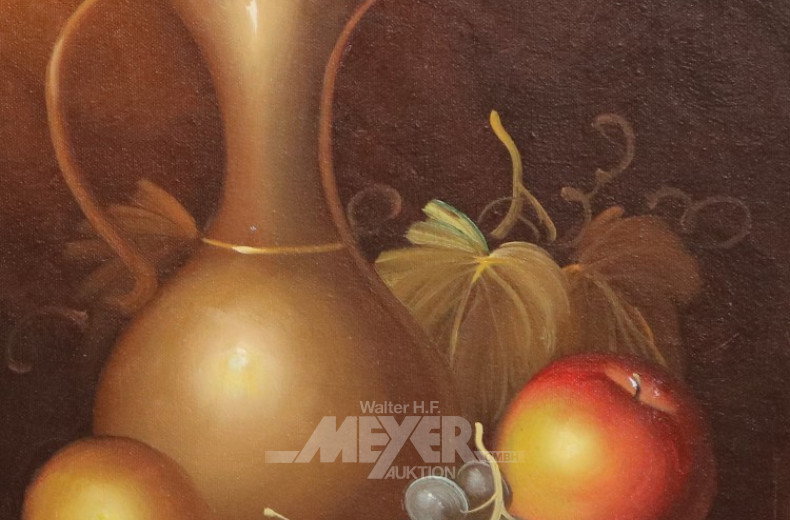 Gemälde ''Stillleben mit Obst''