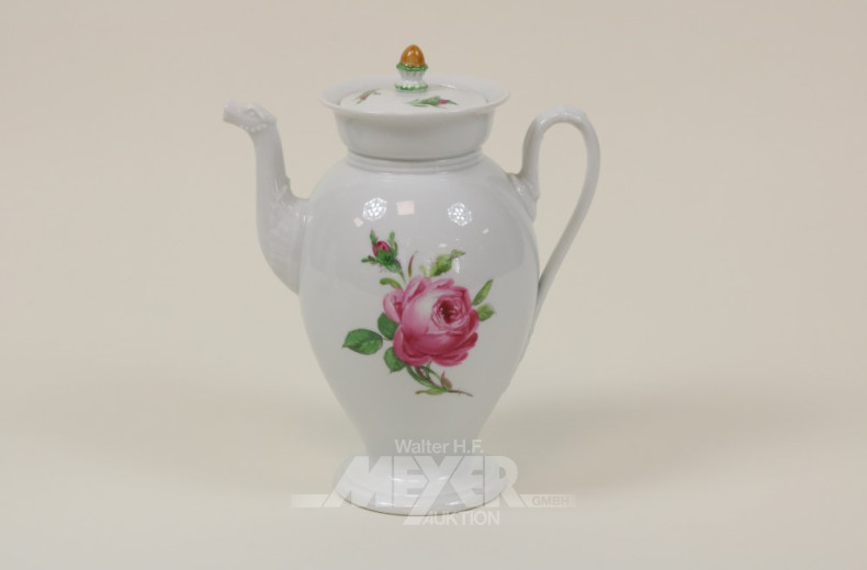Porzellan-Kaffeekanne, Meißen