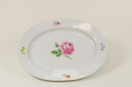gr. ovale Bratenplatte, MEISSEN, um 1900