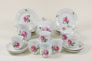 Teeservice, Meißen, Rosendekor