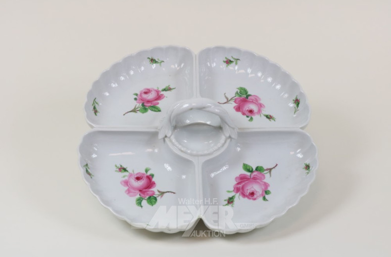 gr. Porzellan-Menage, Meißen,
