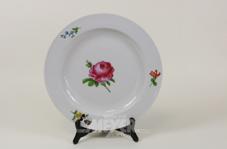 gr. runde Vorlegeplatte, Meißen