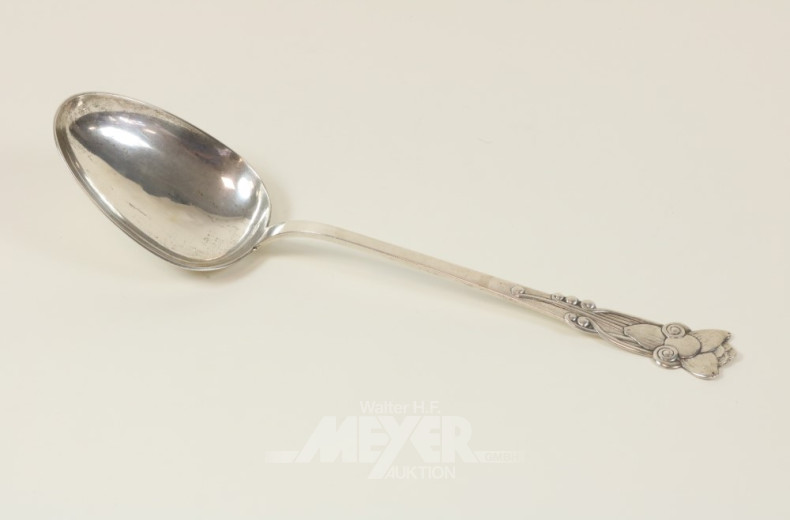 gr. Auffülllöffel, Silber