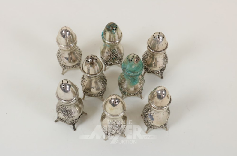 8 kl. Gewürtzstreuer, 800er Silber