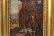 Gemälde, ''Die Wartenden'', 19. Jh.