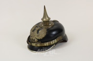 Pickelhaube um 1900, guter Erhaltungs-