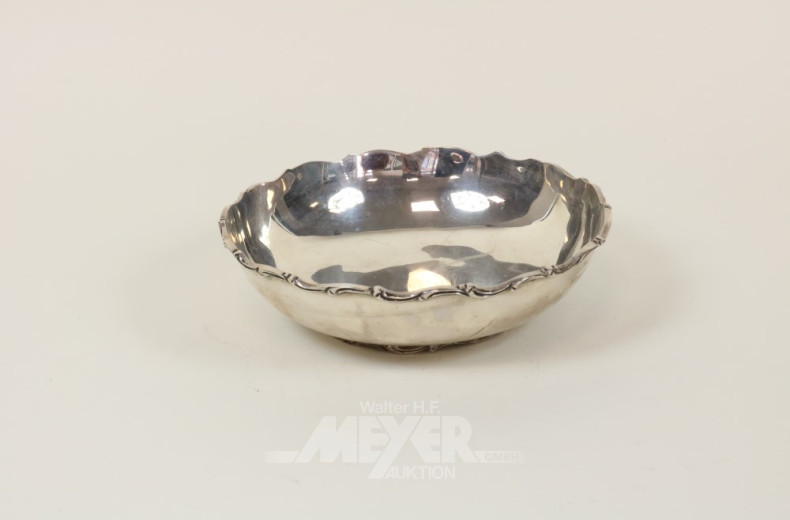 Konfektschale, 925er Sterling Silber