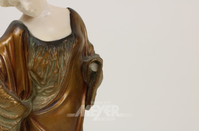 Bronze-Figur ''Galante Frau''