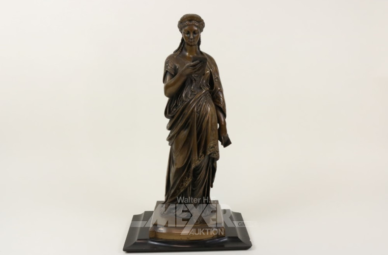 Bronze-Figur ''Die Lesende''
