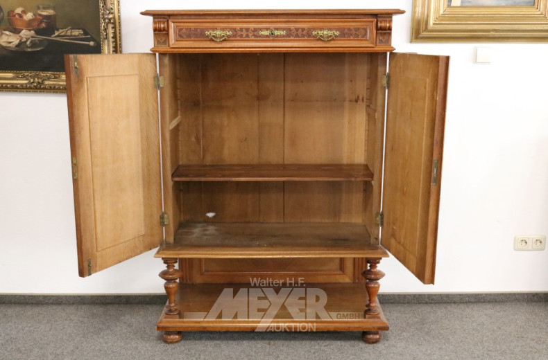 kl. Stollen-Aufsatzschrank, Gründerzeit