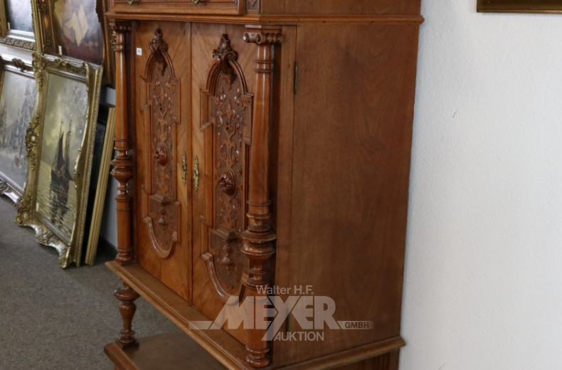 kl. Stollen-Aufsatzschrank, Gründerzeit