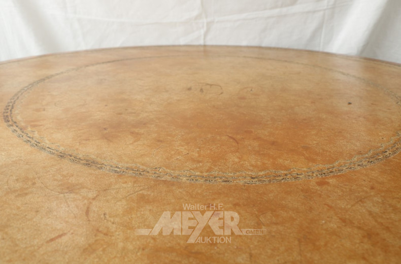 runder Trommeltisch, England 19 Jh.,