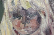 Gemälde ''Mädchenportrait''