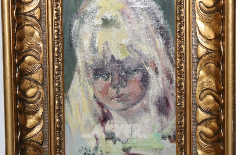 Gemälde ''Mädchenportrait''